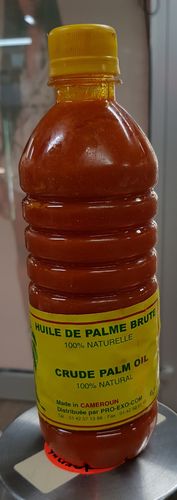 Crude Palm Oil 100% Natural Cameroon 0,5l