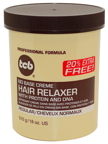 TCB No Base Cream Hair Relaxer Regular 510g