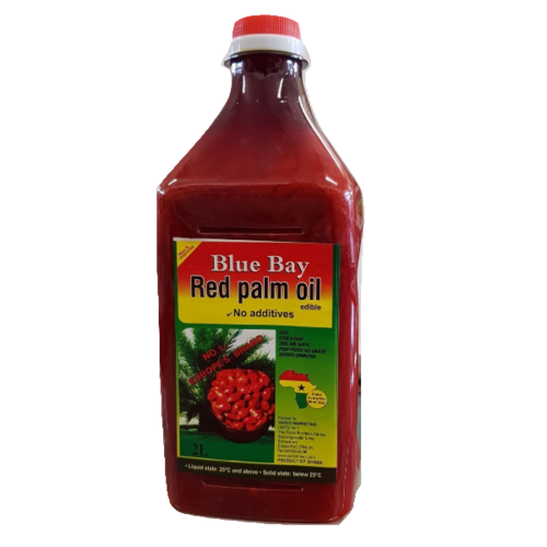 Blue Bay Red Palm Oil Ghana 2l