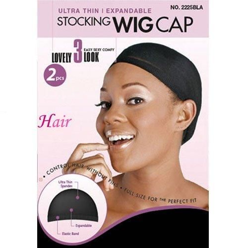 Sensationnel Stocking Wig Cap 2pcs _ Black