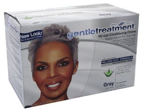 J.P. Gentle Treatment No-Lye Relaxer System for Gray Hair