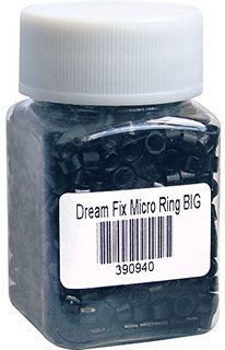 Dreamfix Micro Ring 1000pcs Black Big Size 390940