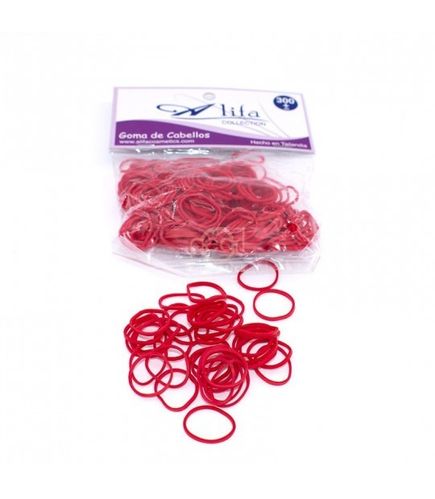 Alifa Collection Rubber Band ca. 300pcs Red