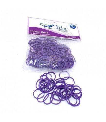 Alifa Collection Rubber Bands ca. 300pcs Purple