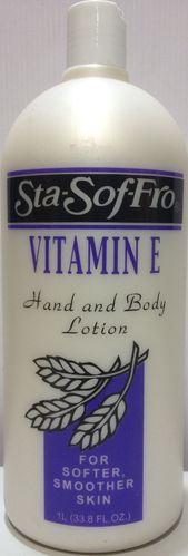 Sta-Sof-Fro Vitamin E Hand and Body Lotion 1000ml