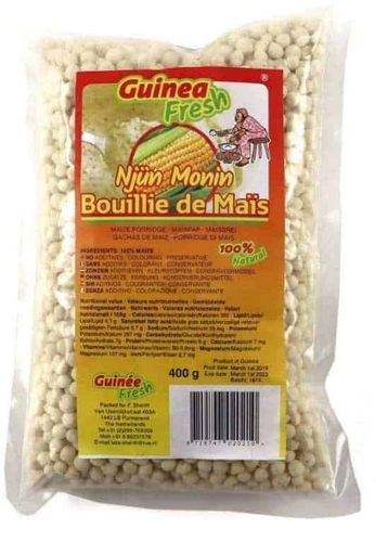 Guinea Fresh Njün Monin Bouillie de Mais 400g