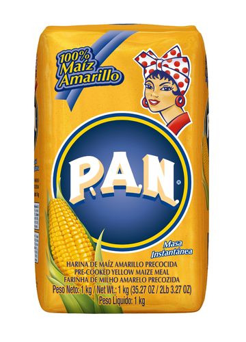 P.A.N. 100% Pre-Cooked Yellow Maize Meal 1kg