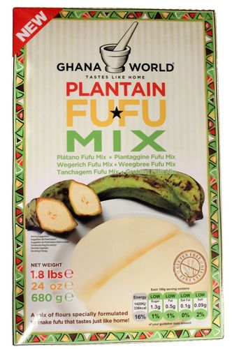 Ghana World Plantain Fufu Mix 680g