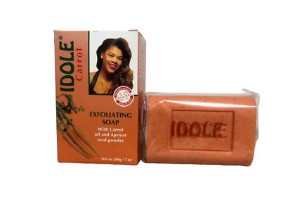 Idole Carrot Exfoliating Soap with Carrot Oil and Apricot Seed Powder 200g