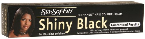 Sta-Sof-Fro Permanent Hair Colour Cream Shiny Black 25ml