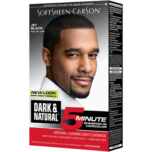 Dark & Natural 5 Minute Shampoo-In Hair Color Jet Black