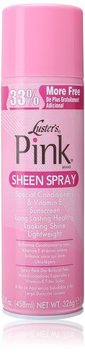 Luster´s Pink Sheen Spray with 33% More Free 458ml