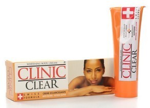 Clinic Clear Whitening Body Cream Swiss Formula 50g