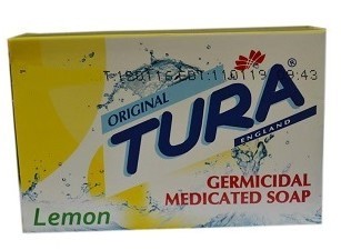 Original Tura Germicidal Medicated Soap Lemon 65g