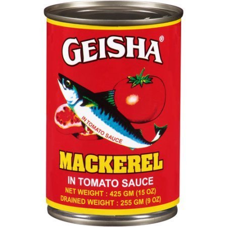 Geisha Brand Mackerel in Tomato Sauce with Chilli 425g