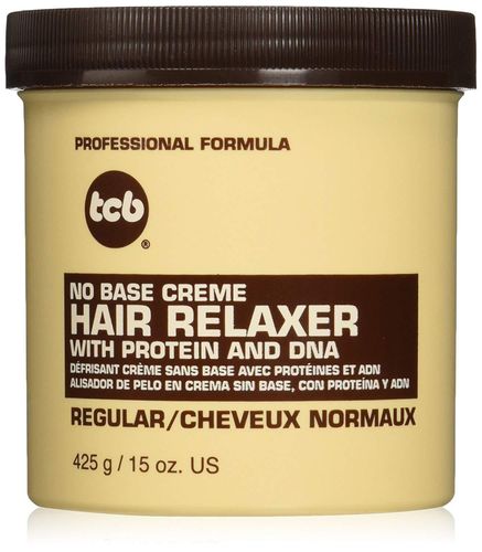 TCB No Base Hair Cream Relaxer Regular 425g