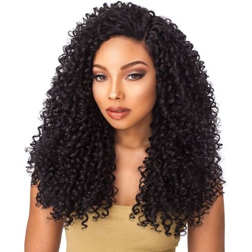 Sensationnel Syn. Empress 6" Part Custom Lace Front Wig Kinky Curly