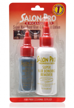 Salon Pro Pack Hair Bonding Glue 30ml + Super Hair Bonding Remover 60ml -  Marthely Afro Shop°